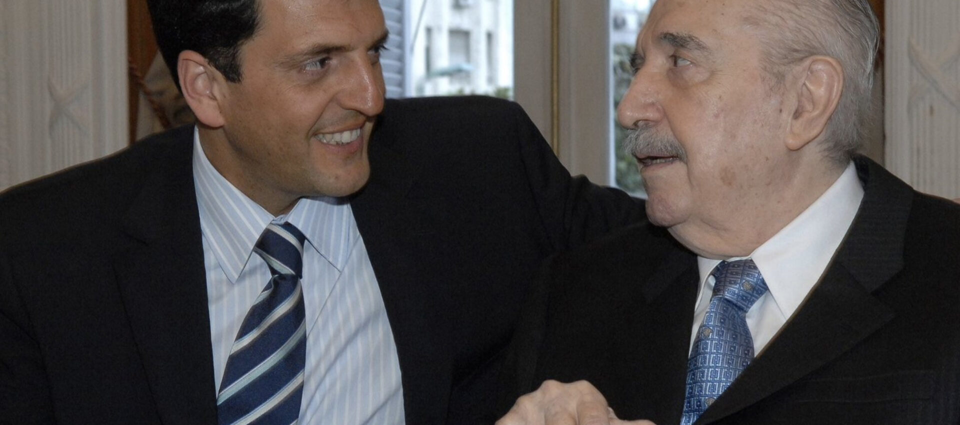 sergio massa y raúl alfonsín