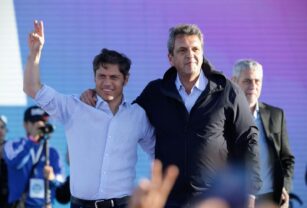 Sergio Massa con Axel Kicillof