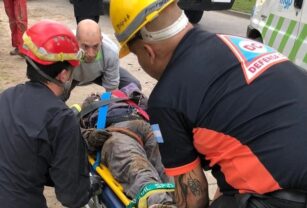 murió trabajador