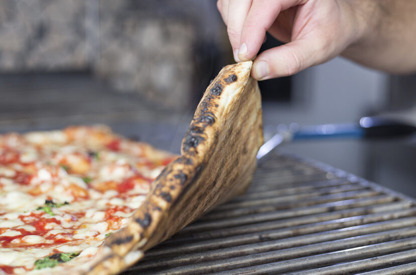 pizza a la parrilla