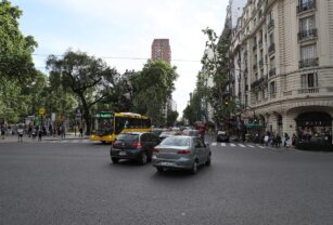 Avenida Pueyrredón - apagón