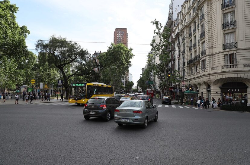 Avenida Pueyrredón - apagón