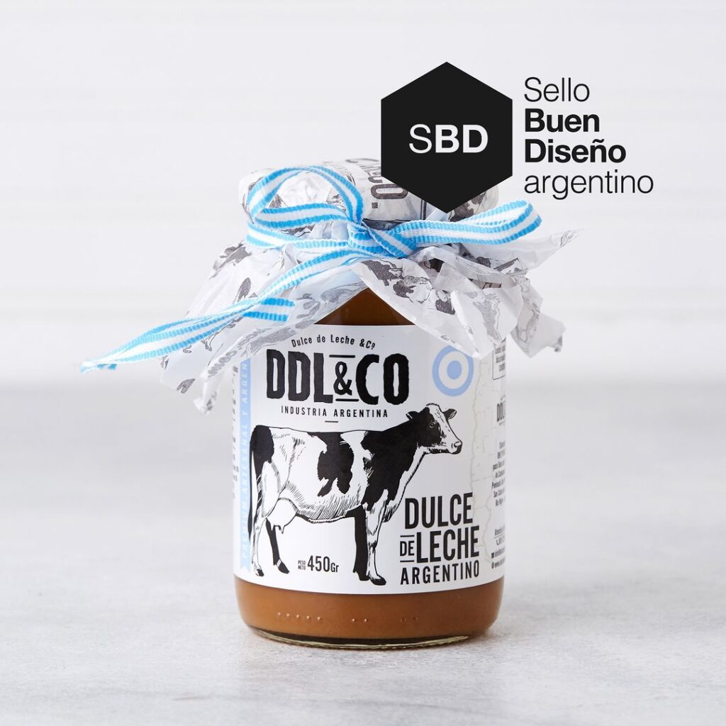 frasco de dulce de leche