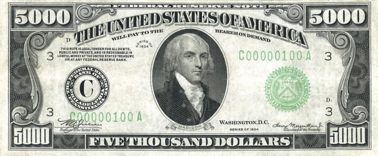 5000 dólares