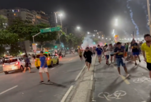 Boca Fluminense represión Río de Janeiro