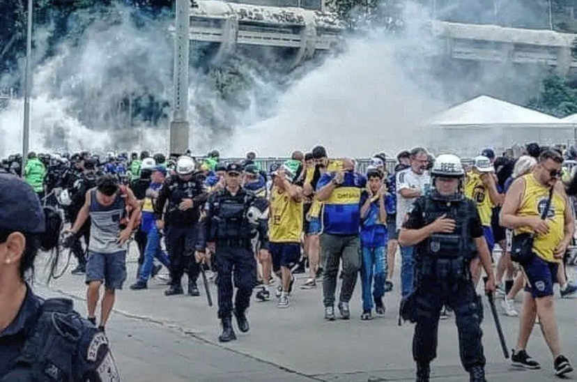 Boca represión