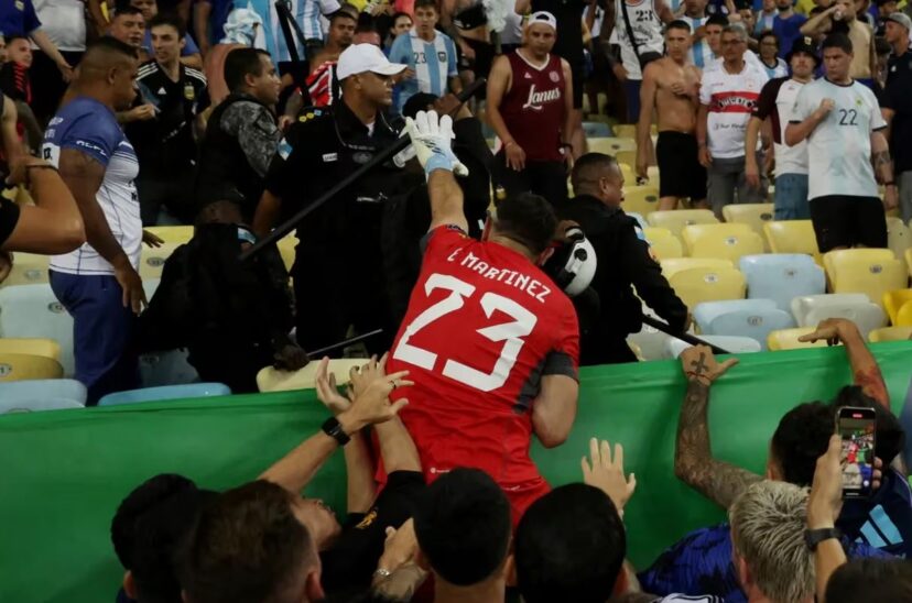 Dibu Martínez Brasil Argentina