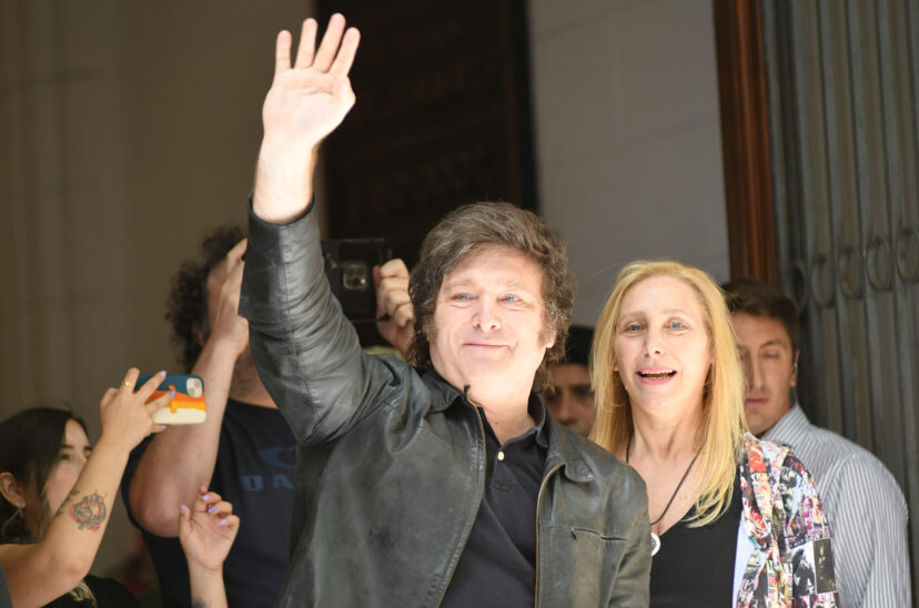 Javier Milei Karina
