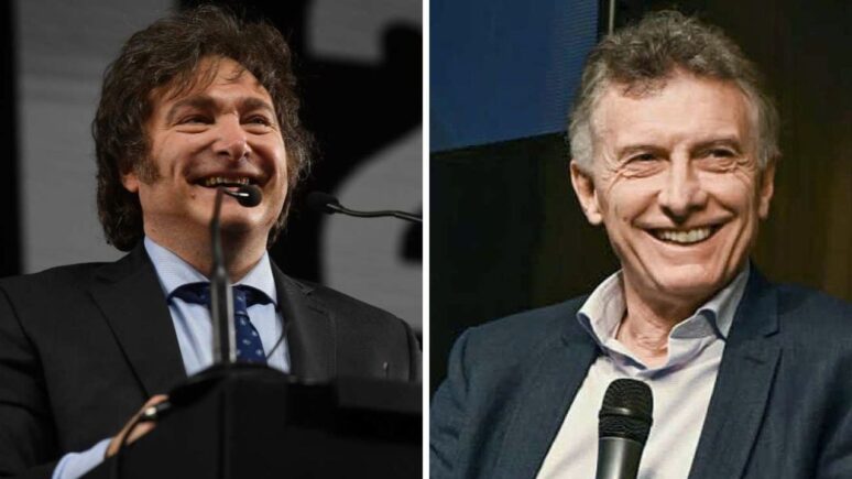 Javier Milei Mauricio Macri