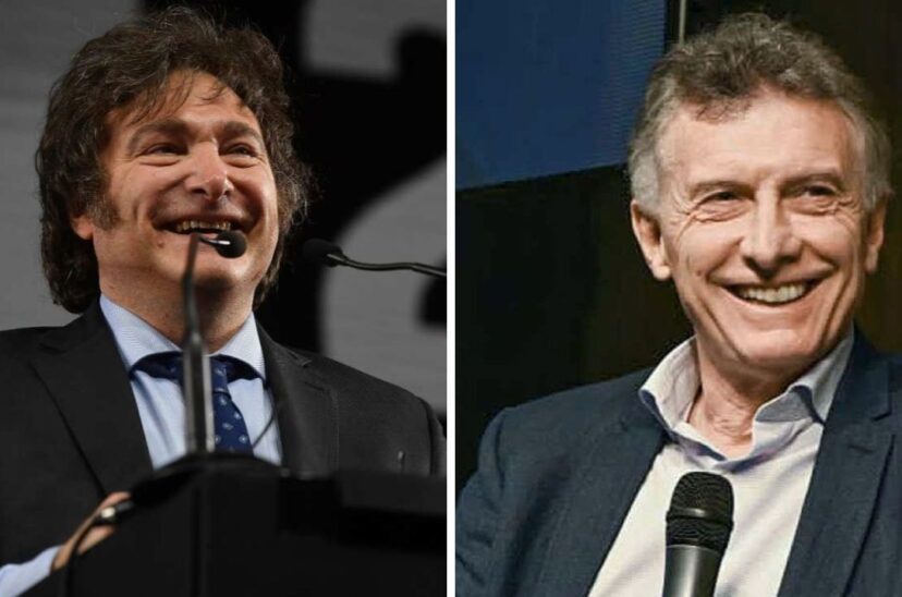 Javier Milei Mauricio Macri