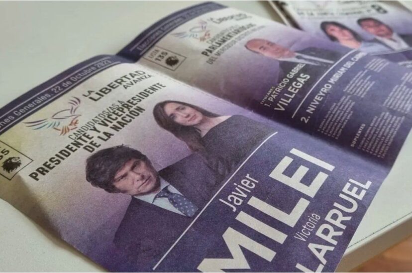 Justicia Electoral boletas libertad avanza