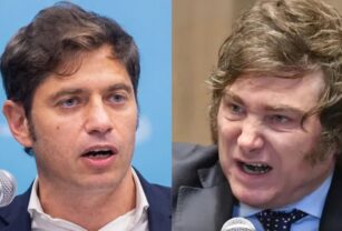 Kicillof Milei