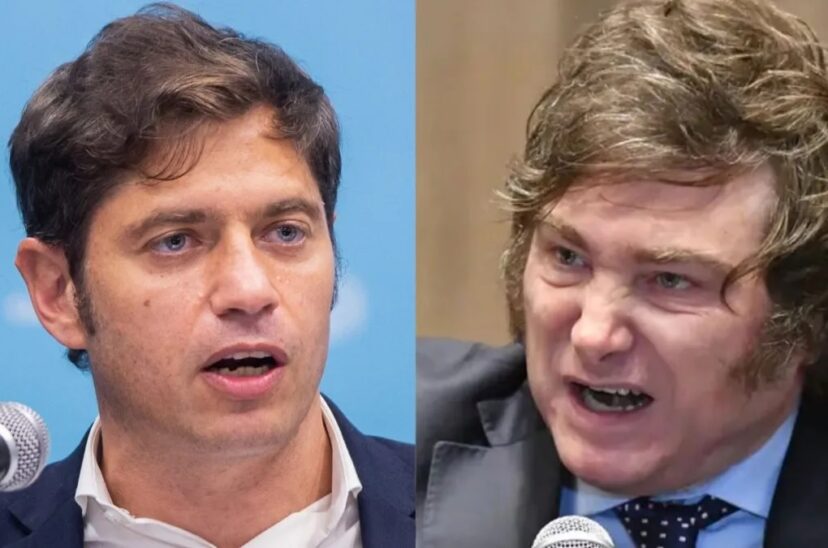 Kicillof Milei