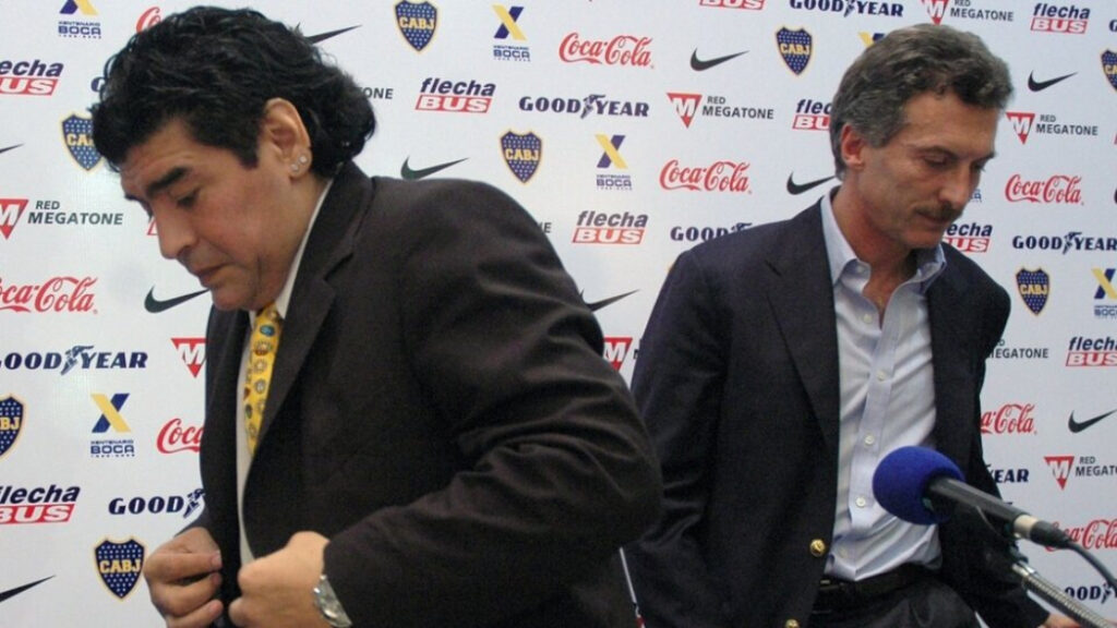 Macri Maradona balotaje