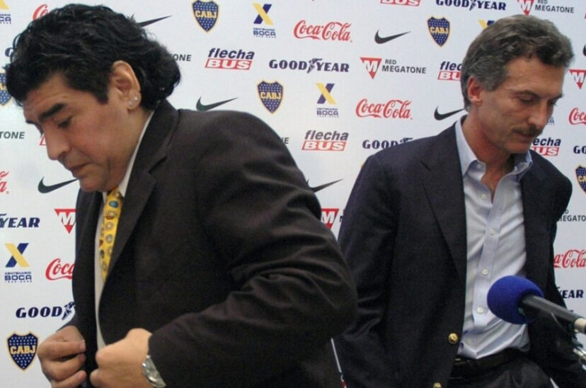 Macri Maradona balotaje
