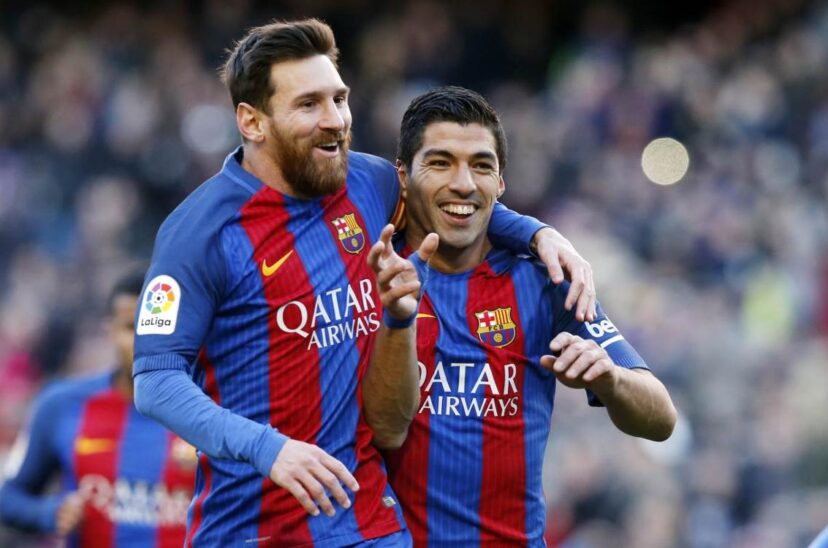 Suárez Messi