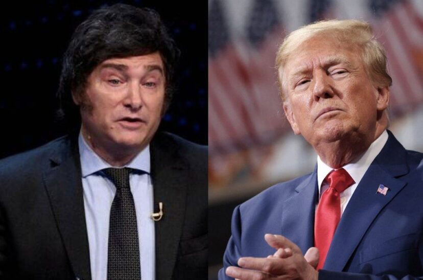 Trump y Milei