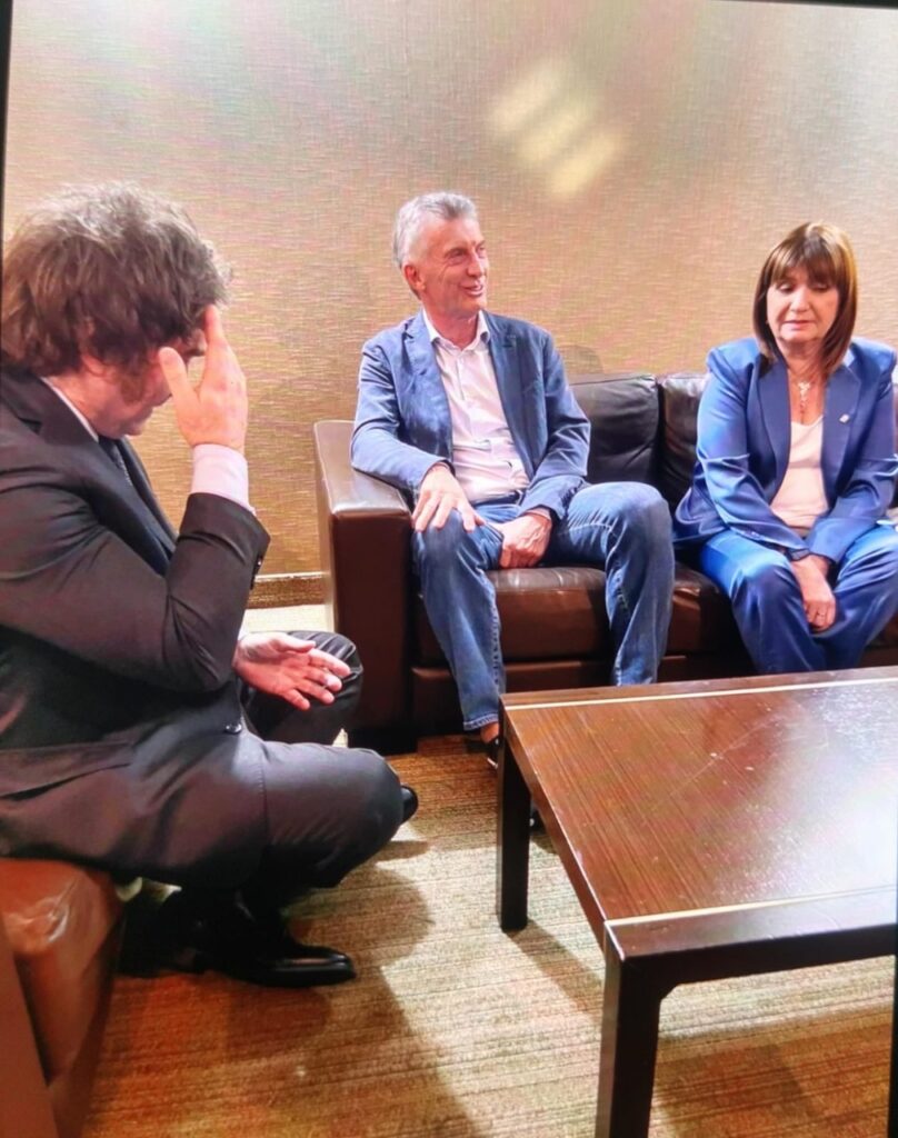 Milei Macri Bullrich