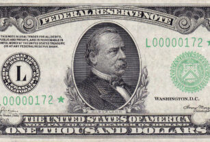 billete 1000 dólares