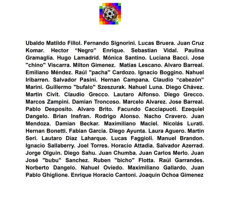 comunicado futbolistas massa