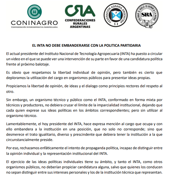 comunicado mesa de enalce