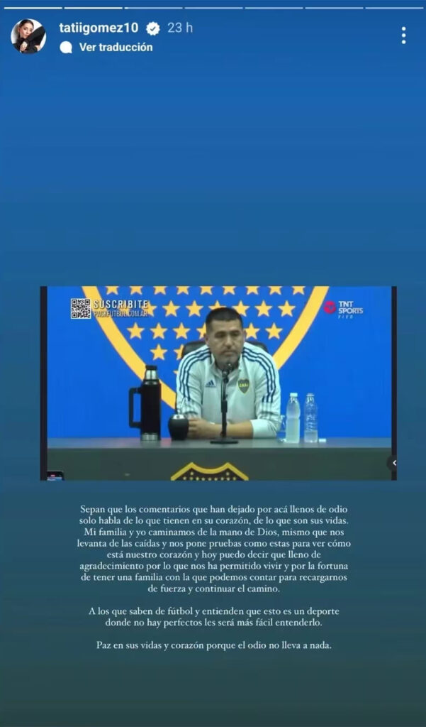 mensaje esposa frank fabra