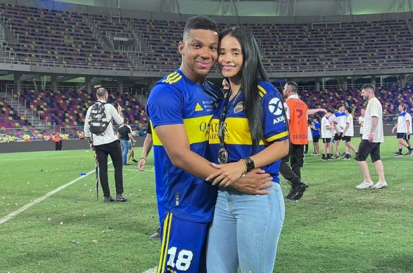 frank fabra y su esposa