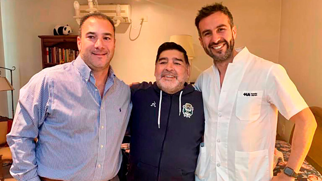 maradona y luque