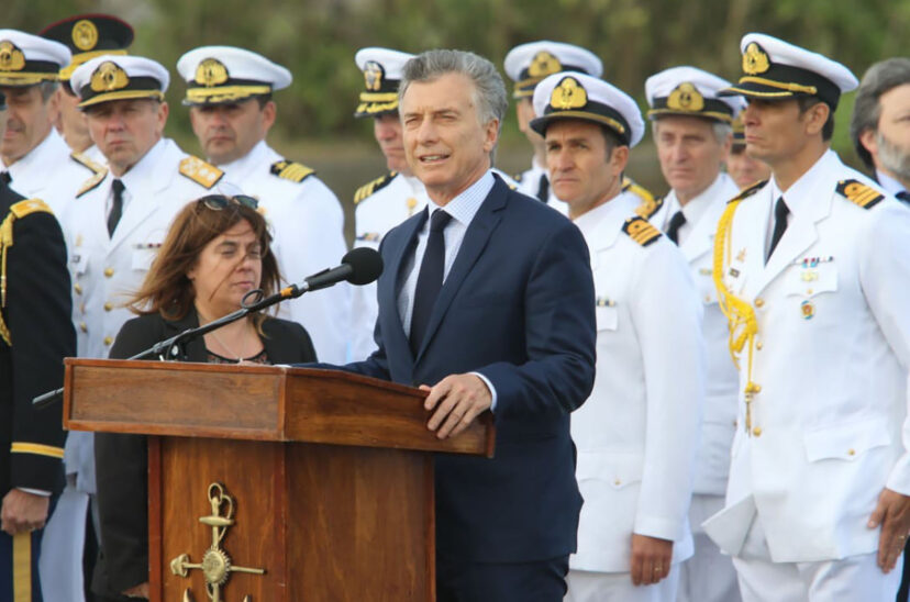 mauricio macri ara san juan