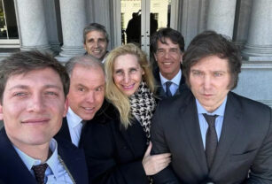 javier milei casa blanca