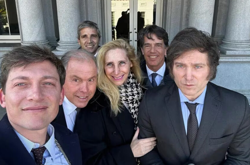 javier milei casa blanca