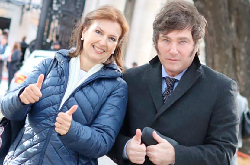 Mondino y Milei (BRICS)