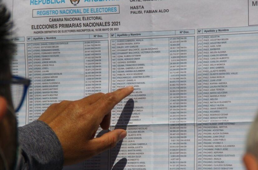 padrón elecciones 2023