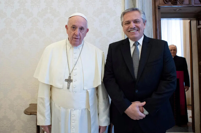 papa francisco alberto fernandez
