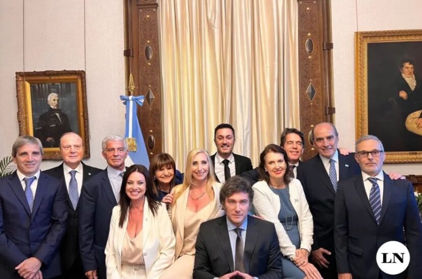 Milei primera gabinete