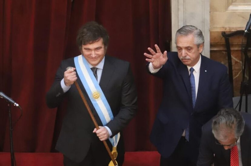Milei Alberto Fernández