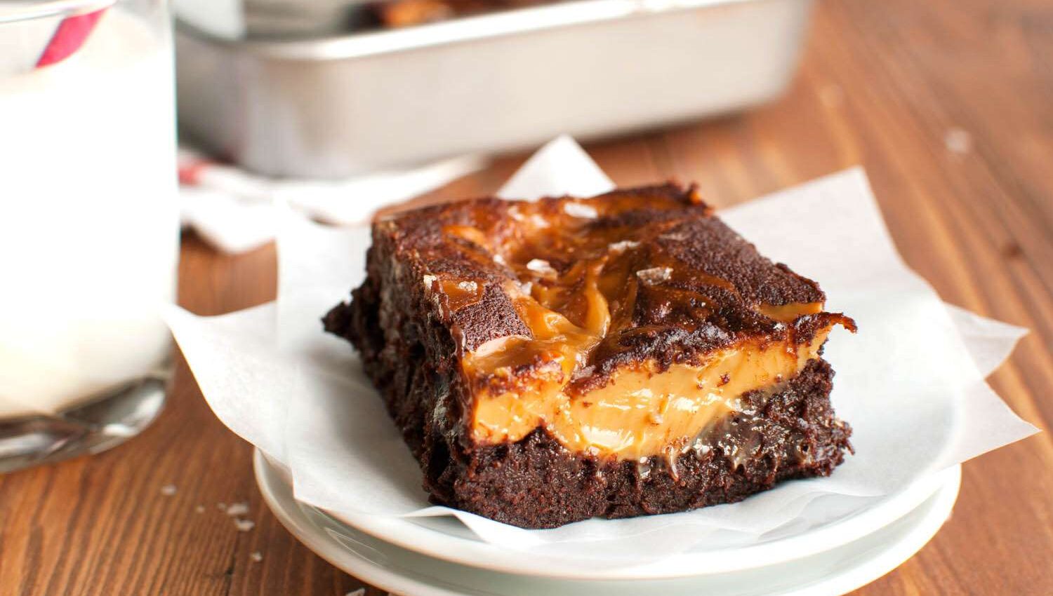 brownies dulce de leche