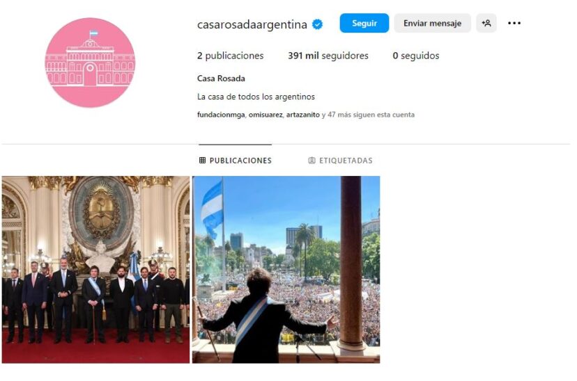 cuentas oficiales