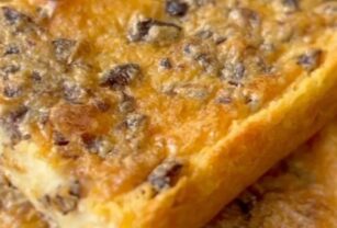faina aceitunas negras picada queso