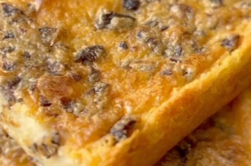 faina aceitunas negras picada queso