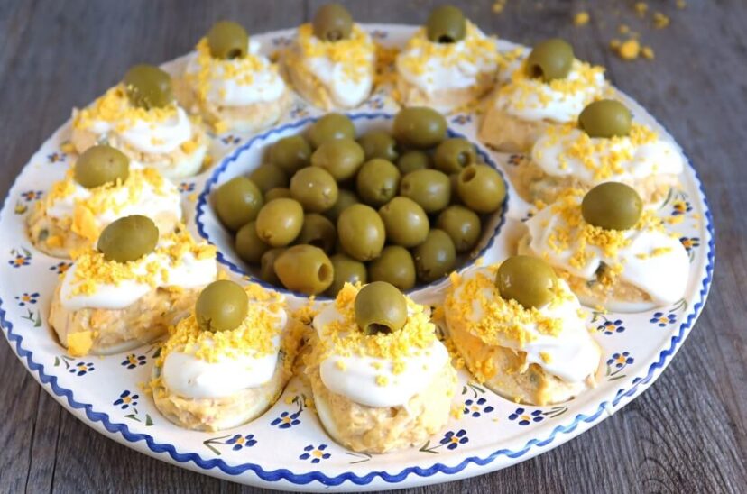 huevos rellenos
