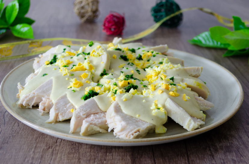 vitel toné pollo Navidad