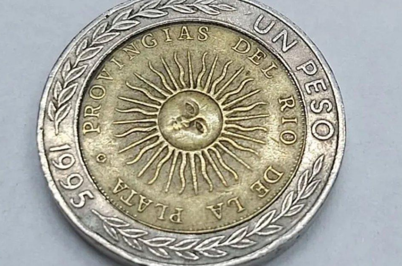 moneda 1 peso error