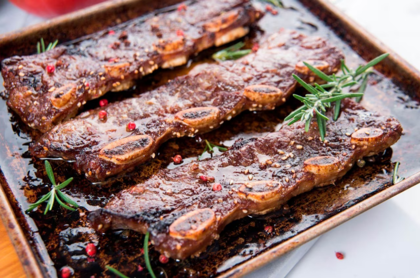 asado de tira parrilla