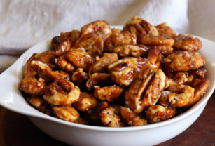 nueces garrapiñadas navidad
