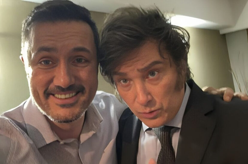javier milei luis petri