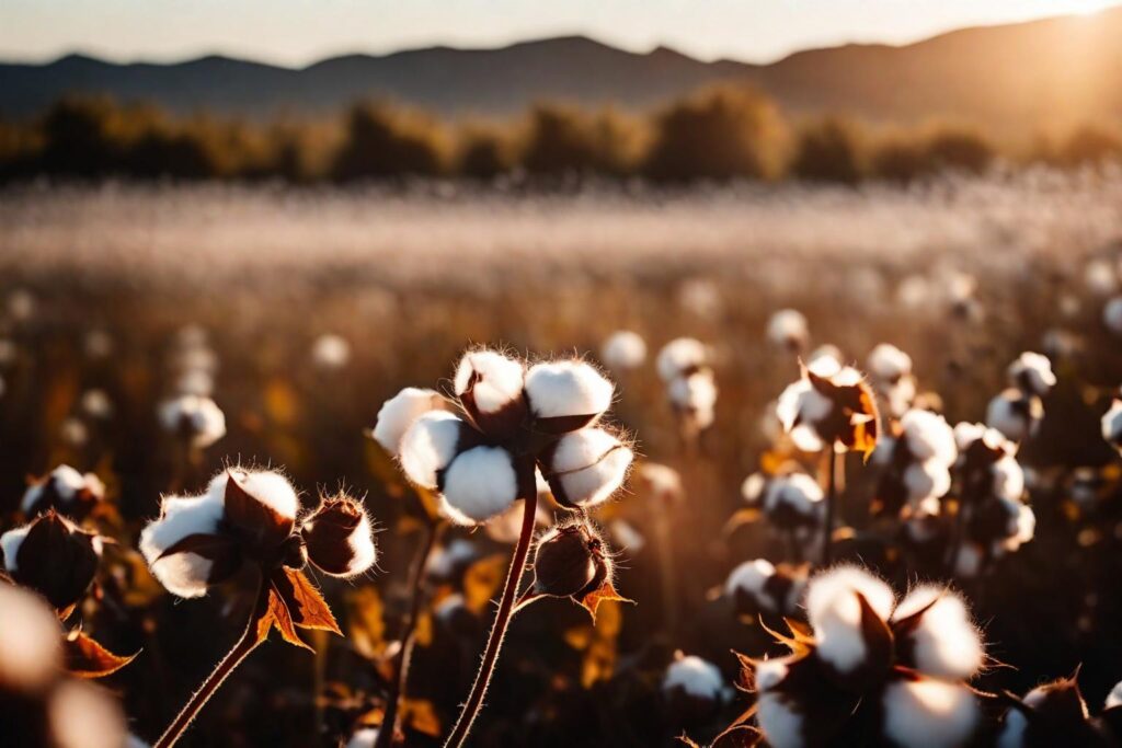 políticas agropecuarias campo de algodón