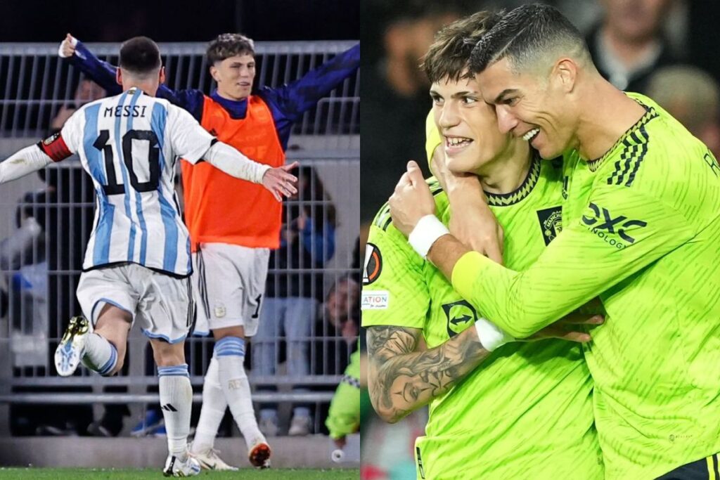 messi garnacho cristiano ronaldo