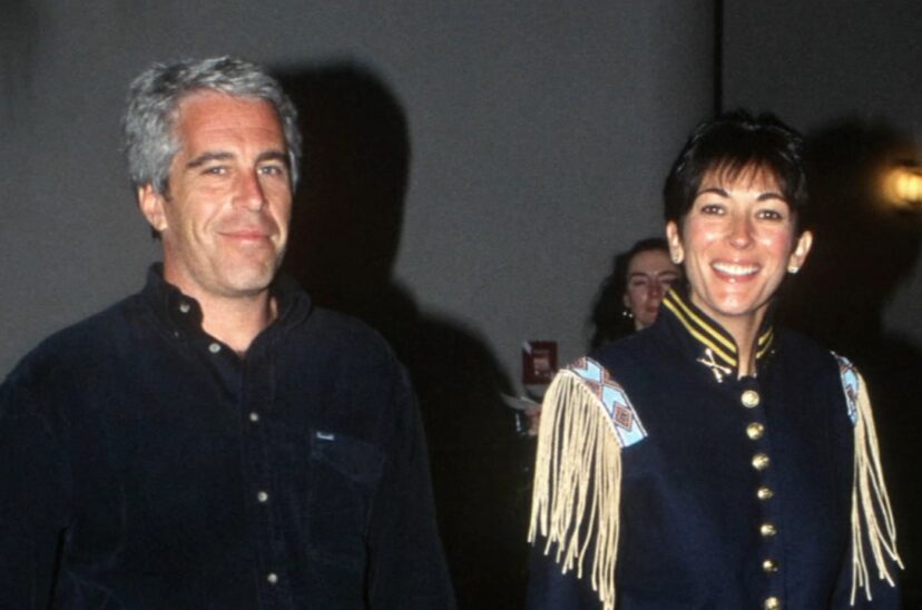 Jeffrey Epstein y Maxwell