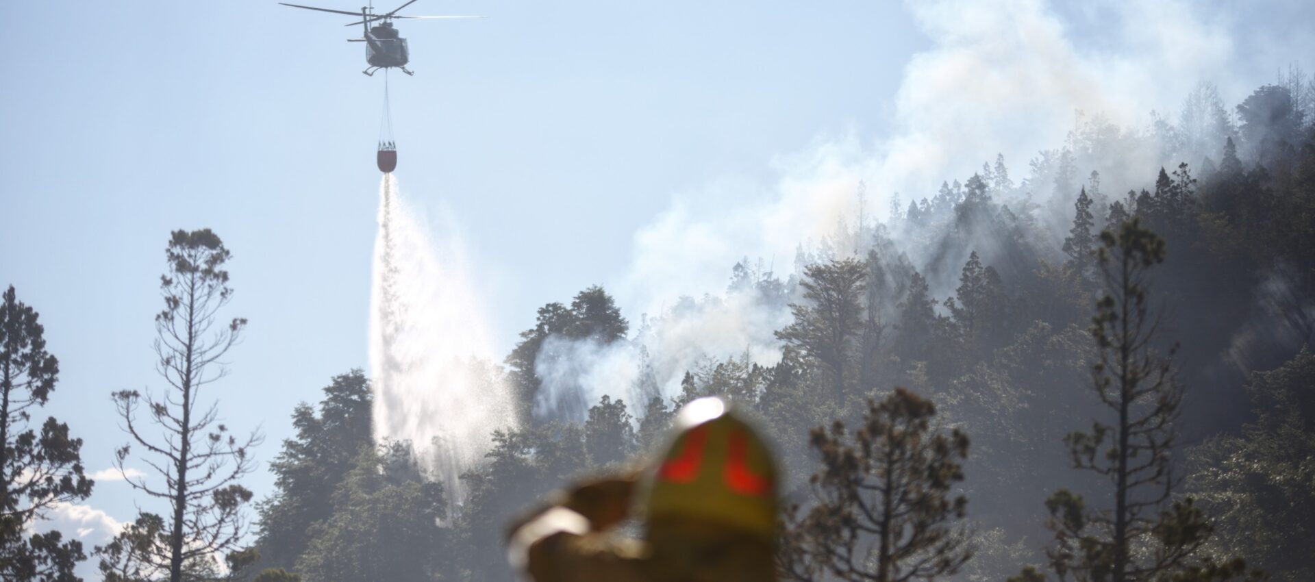Incendio forestal en Los Alerces, Chubut